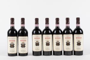Toscana - Frescobaldi Castello di Nipozzano Montesodi 2 bts 1996, 5 bts 1999
