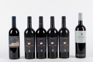 Sicilia - Planeta 4 bts Santa Cecilia 2004, Donnafugata 1 bt Mille e Una Notte 2005, Duca di Salaparuta 1 bt Duca Enrico 1996