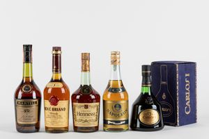 FRANCIA - Selezione Cognac e Brandy (5 BT)