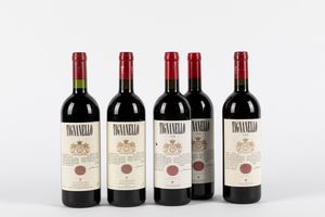 Toscana - Verticale Tignanello 5 bts 1995-1999