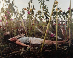 Gregory Crewdson - Untitled (Dead girl in garden)