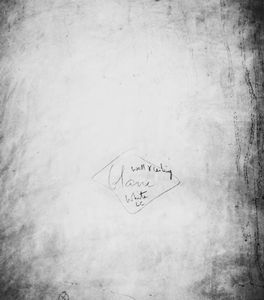 Lucien Hervé - Les muro qui restent à peindre, portent les indications ècrites de la main de le courbousier