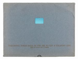 John Baldessari : Throwing Three Balls in the Air to Get a Straight Line  - Asta Fotografia - Associazione Nazionale - Case d'Asta italiane