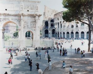 Massimo Vitali - Titus Arch Pine Tree #3092