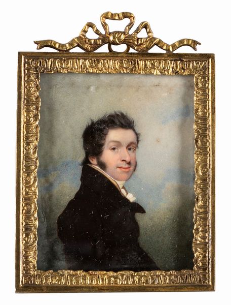 Alexander Huey :  Ritratto di gentiluomo inglese  - Asta Arte Figurativa tra XIX e XX Secolo - Associazione Nazionale - Case d'Asta italiane