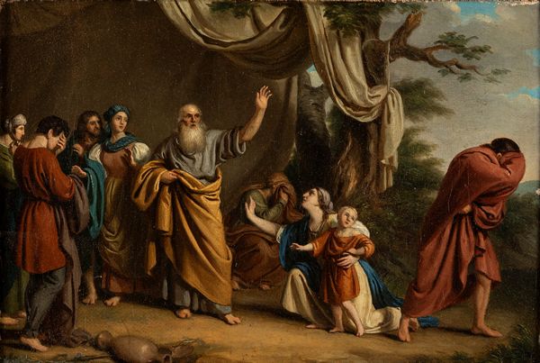 Luigi Trecourt : La maledizione di Cam  - Asta Arte Figurativa tra XIX e XX Secolo - Associazione Nazionale - Case d'Asta italiane