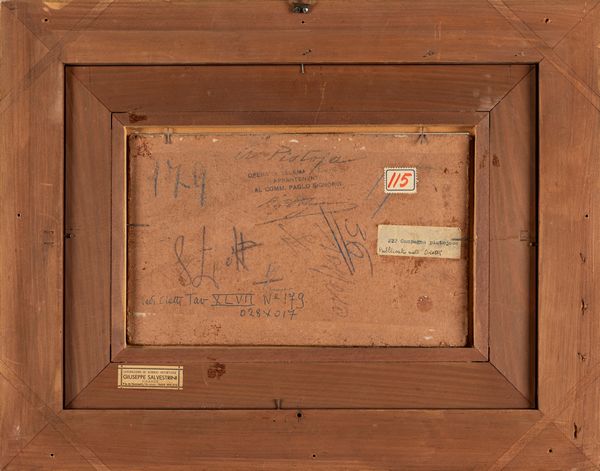 Telemaco Signorini : A Pistoia  - Asta Arte Figurativa tra XIX e XX Secolo - Associazione Nazionale - Case d'Asta italiane