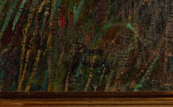 Plinio Nomellini : Fenicotteri tra i falaschi - Luna d'ottobre  - Asta Arte Figurativa tra XIX e XX Secolo - Associazione Nazionale - Case d'Asta italiane