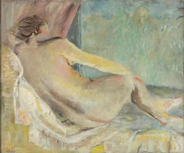 Angelo Del Bon : Nudo alla finestra  - Asta Arte Figurativa tra XIX e XX Secolo - Associazione Nazionale - Case d'Asta italiane