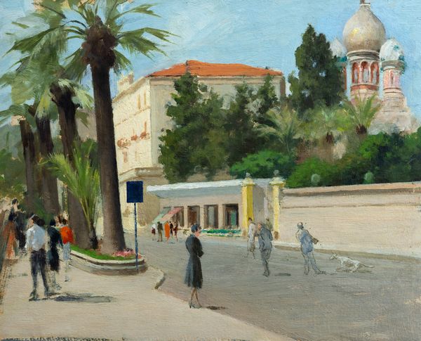 Antonio Moretti : Corso Imperatrice a Sanremo  - Asta Arte Figurativa tra XIX e XX Secolo - Associazione Nazionale - Case d'Asta italiane