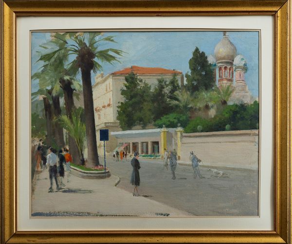 Antonio Moretti : Corso Imperatrice a Sanremo  - Asta Arte Figurativa tra XIX e XX Secolo - Associazione Nazionale - Case d'Asta italiane