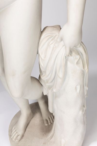Seguace di Bertel Thorvaldsen (Copenaghen 1770 – 1844) : Venere vincitrice  - Asta Arte Figurativa tra XIX e XX Secolo - Associazione Nazionale - Case d'Asta italiane