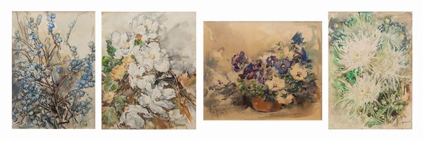 Aldo Raimondi : Fiori  - Asta Arte Figurativa tra XIX e XX Secolo - Associazione Nazionale - Case d'Asta italiane