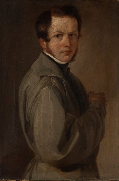 Maestro lombardo del secolo XIX : Autoritratto  - Asta Arte Figurativa tra XIX e XX Secolo - Associazione Nazionale - Case d'Asta italiane