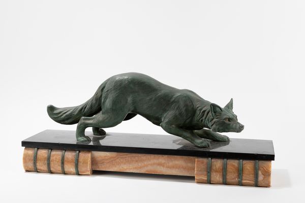 F. H.  Danvin : Volpe  - Asta Arte Figurativa tra XIX e XX Secolo - Associazione Nazionale - Case d'Asta italiane