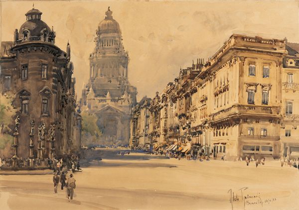 Aldo Raimondi : Bruxelles  - Asta Arte Figurativa tra XIX e XX Secolo - Associazione Nazionale - Case d'Asta italiane