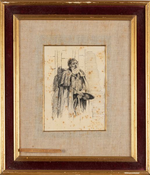 Seguace di Domenico Morelli, secolo XIX : Studi di figure, da invenzioni di Domenico Morelli  - Asta Arte Figurativa tra XIX e XX Secolo - Associazione Nazionale - Case d'Asta italiane
