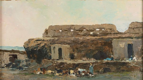 Ambrogio Vismara : Ouarzazate, Marocco  - Asta Arte Figurativa tra XIX e XX Secolo - Associazione Nazionale - Case d'Asta italiane