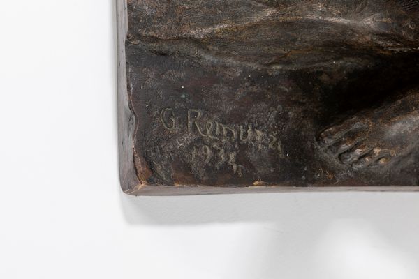 Gianni Remuzzi : Selkie  - Asta Arte Figurativa tra XIX e XX Secolo - Associazione Nazionale - Case d'Asta italiane