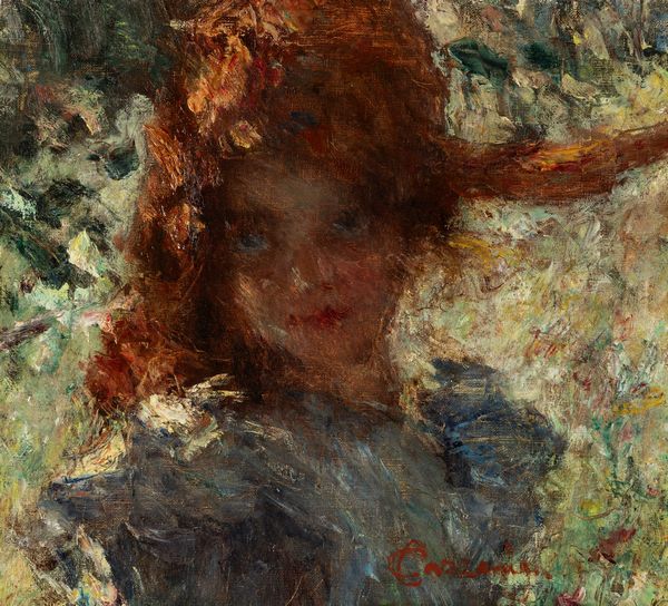 Carlo Cazzaniga : La bimba  - Asta Arte Figurativa tra XIX e XX Secolo - Associazione Nazionale - Case d'Asta italiane