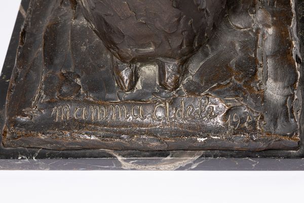 Ettore Archinti : Mamma Adele  - Asta Arte Figurativa tra XIX e XX Secolo - Associazione Nazionale - Case d'Asta italiane