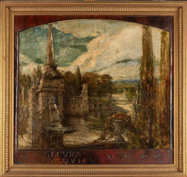 Antonio Fontanesi : Secura Quies (Isola Madre)  - Asta Arte Figurativa tra XIX e XX Secolo - Associazione Nazionale - Case d'Asta italiane