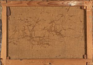 Francesco Sartorelli : Paludi di Caorle (Le lavandaie)  - Asta Arte Figurativa tra XIX e XX Secolo - Associazione Nazionale - Case d'Asta italiane