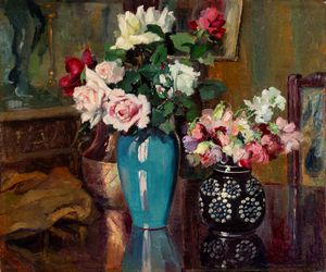 Renato Natali - Vasi di fiori