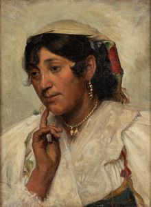 Angiolo Tommasi - La popolana