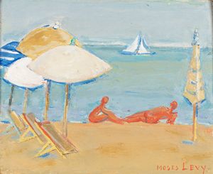 Moses Levy - Bagnanti