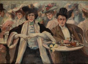 George Mosson - Au bistrot