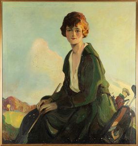 Alexander Oscar Levy - La golfista