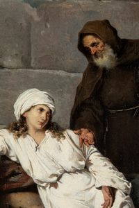Guerrino Guardabassi : Ultimi momenti di Beatrice Cenci  - Asta Arte Figurativa tra XIX e XX Secolo - Associazione Nazionale - Case d'Asta italiane
