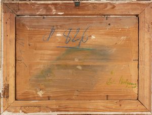 Salvatore Balsamo : Contadini  - Asta Arte Figurativa tra XIX e XX Secolo - Associazione Nazionale - Case d'Asta italiane