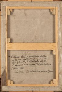 Pasquale Celommi : Ritratto della moglie del pittore, Giuseppina Giusti  - Asta Arte Figurativa tra XIX e XX Secolo - Associazione Nazionale - Case d'Asta italiane