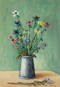 FIORENZO TOMEA - Vaso di fiori