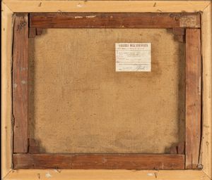 Angelo Del Bon : Nudo alla finestra  - Asta Arte Figurativa tra XIX e XX Secolo - Associazione Nazionale - Case d'Asta italiane