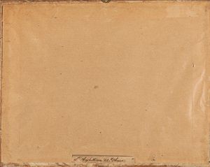 Stampa acquerellata a mano, su disegno di Federico Lose (Dresda 1776-Milano 1833), raffigurante l'Arena di Milano  - Asta Arte Figurativa tra XIX e XX Secolo - Associazione Nazionale - Case d'Asta italiane