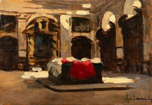 Achille Cattaneo - Nella penombra