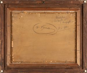 VITTORIO CAVALLERI : Bordighera, la punta di San Ampelio  - Asta Arte Figurativa tra XIX e XX Secolo - Associazione Nazionale - Case d'Asta italiane