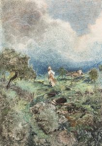 Pompeo Mariani - La contadinella