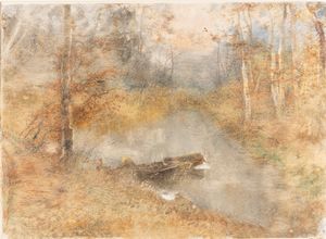 Pompeo Mariani - Barca alla Zelata