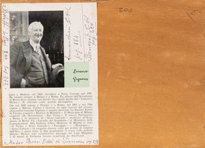 Lorenzo Gignous : La chiesetta; Verso il lago  - Asta Arte Figurativa tra XIX e XX Secolo - Associazione Nazionale - Case d'Asta italiane