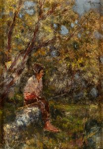 Lorenzo Gignous - Il pescatore