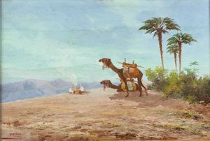 Giovanni Cavalleri - Riposo nell'oasi