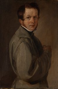 Maestro lombardo del secolo XIX - Autoritratto