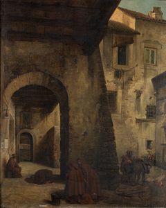 Cesare Coghetti - Nel convento