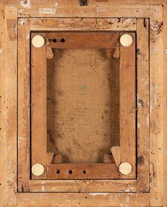 Ermenegildo Agazzi : Giovane con fazzoletto rosso  - Asta Arte Figurativa tra XIX e XX Secolo - Associazione Nazionale - Case d'Asta italiane