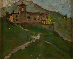Giuseppe Picardi - Mattino a San Gottardo, Gandino