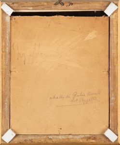 Giovanni Pezzotta : Ritratto di Giulia Morali  - Asta Arte Figurativa tra XIX e XX Secolo - Associazione Nazionale - Case d'Asta italiane